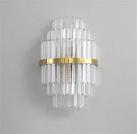 applique murale en cristal style européen moderne pour intérieur décoratif