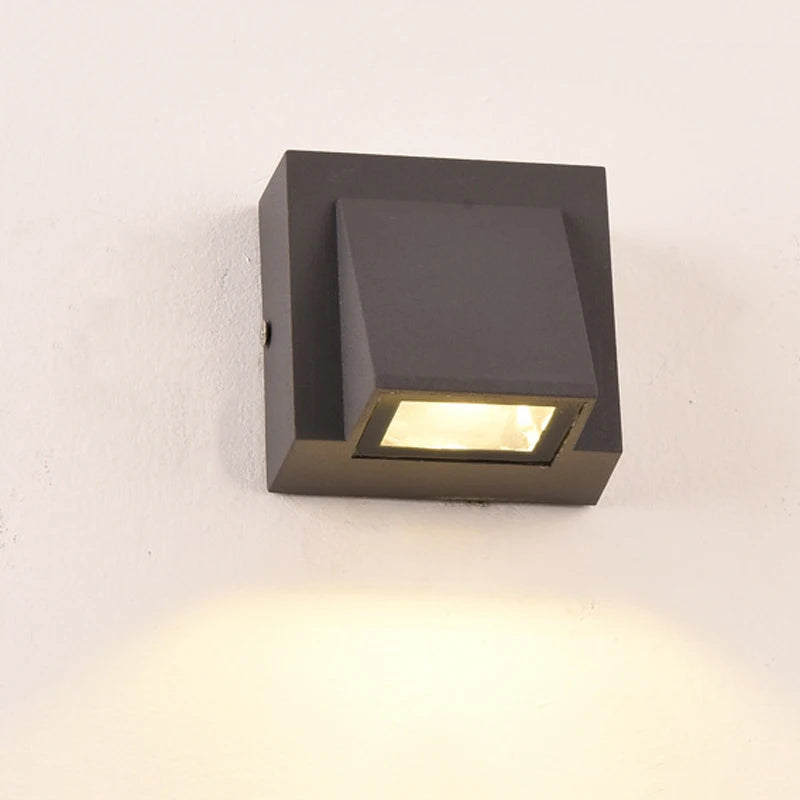 applique murale led imperméable extérieur intérieur jardin véranda chambre escaliers - vue 3 sur 11