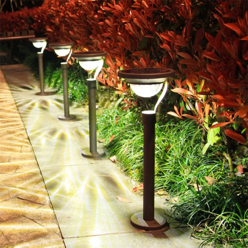 WPD 	 produit lumière de pelouse solaire extérieure étanche maison jardin Villa jardin lumière paysage à LED - vue 2 sur 7