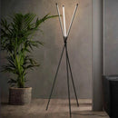 lampadaire led trépied style nordique pour lecture et intérieur