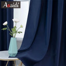 Rideau court occultant moderne pour cuisine chambre salon