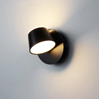 Nordique moderne intérieur applique murale LED lumière 360 ° réglable applique murale allée applique maison salon hôtel chambre éclairage décor