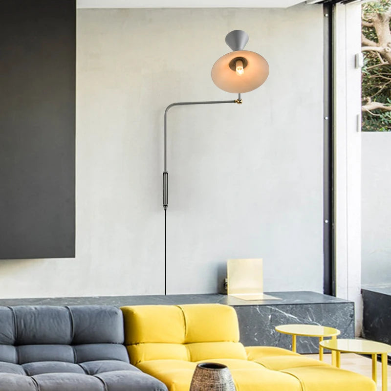 lampe de loft créative au style nordique réglable et moderne - vue 4 sur 7