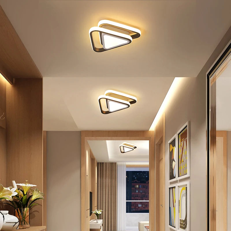plafonnier led créatif design nordique pour décorer votre foyer - vue 7 sur 9