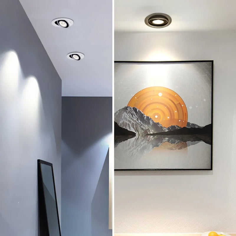 Spot lumineux LED encastrable au plafond