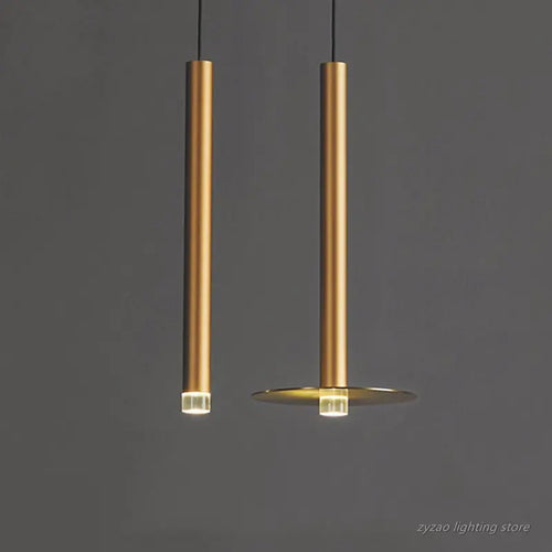Luxury minimalist pendant light for modern interior decor - vue 4 sur 10