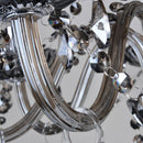 Crystal chandelier for modern and minimalist decor