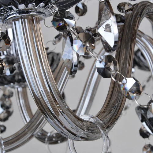 Crystal chandelier for modern and minimalist decor - vue 5 sur 11