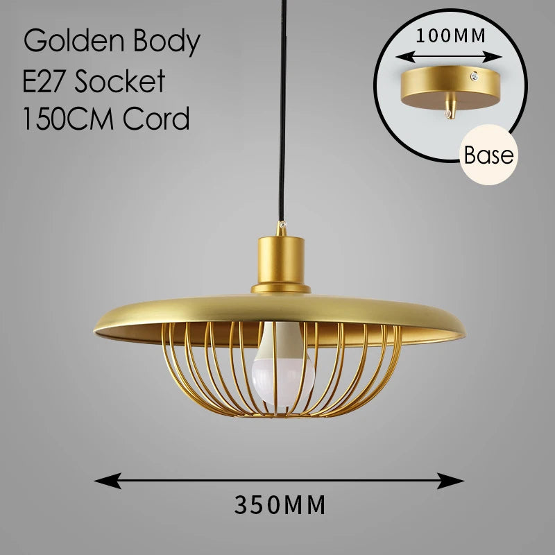 Minimalist Nordic pendant light for contemporary and inviting spaces - vue 9 sur 9