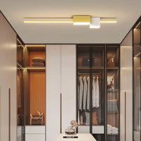 Nordic minimalist LED ceiling light for long corridor