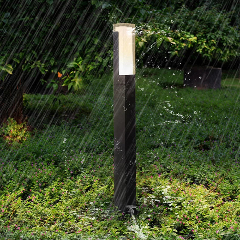 lampe led étanche pour éclairage extérieur jardin et cour - vue 5 sur 9