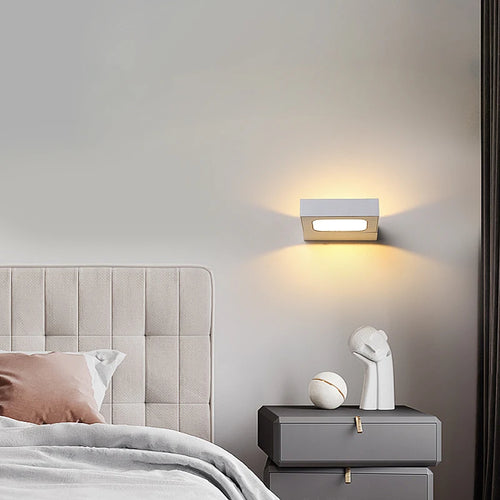 applique murale led nordique moderne idéale pour hôtel allée escaliers - vue 3 sur 12