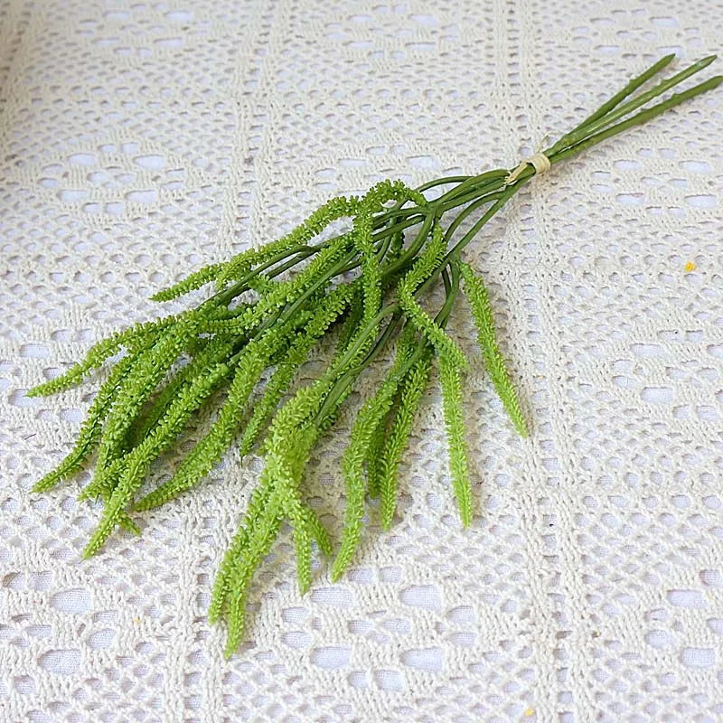 lot de 3 plantes artificielles en forme de larmes d amoureux - vue 5 sur 7