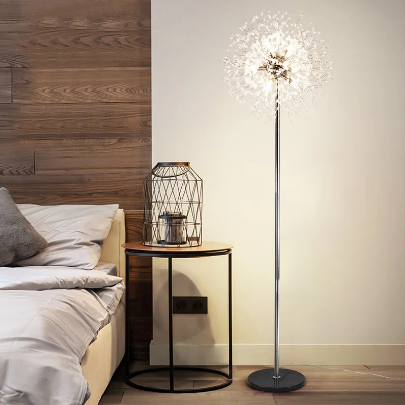 lampadaire led pissenlit de luxe winfordo - vue 5 sur 10