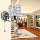 Applique murale suspendue en cristal style rétro moderne
