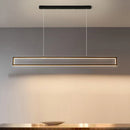 suspension led modernes rectangle pour intérieur