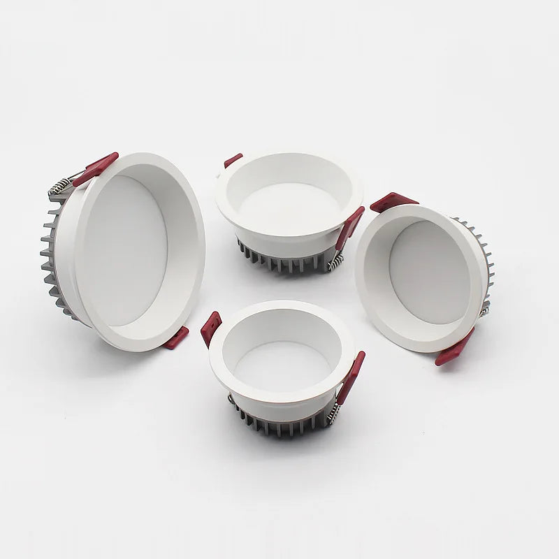 led downlight panneau rond encastré projecteur pour éclairage intérieur - vue 5 sur 6