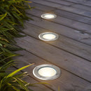 LED lumière souterraine 5W 10W 15W 20W 30W extérieur IP67 étanche sol jardin chemin sol enterré cour Spot paysage 220v Dc12v