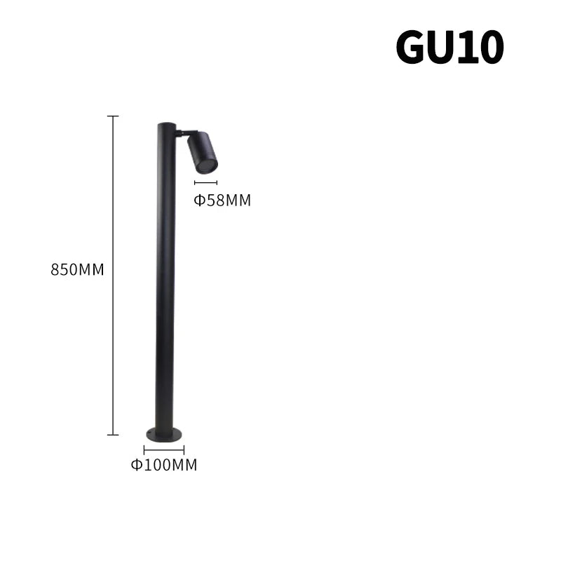 Lumière de pelouse lumières extérieures moderne en aluminium étanche IP54 paysage lumières LED de jardin 110V 220V cour paysage pelouse lumière - vue 13 sur 14