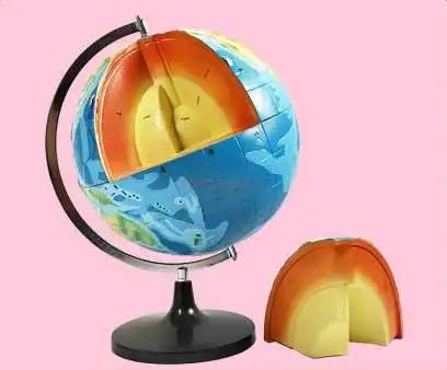 modèle de globe tridimensionnel pour l'enseignement de la géographie - vue 7 sur 6