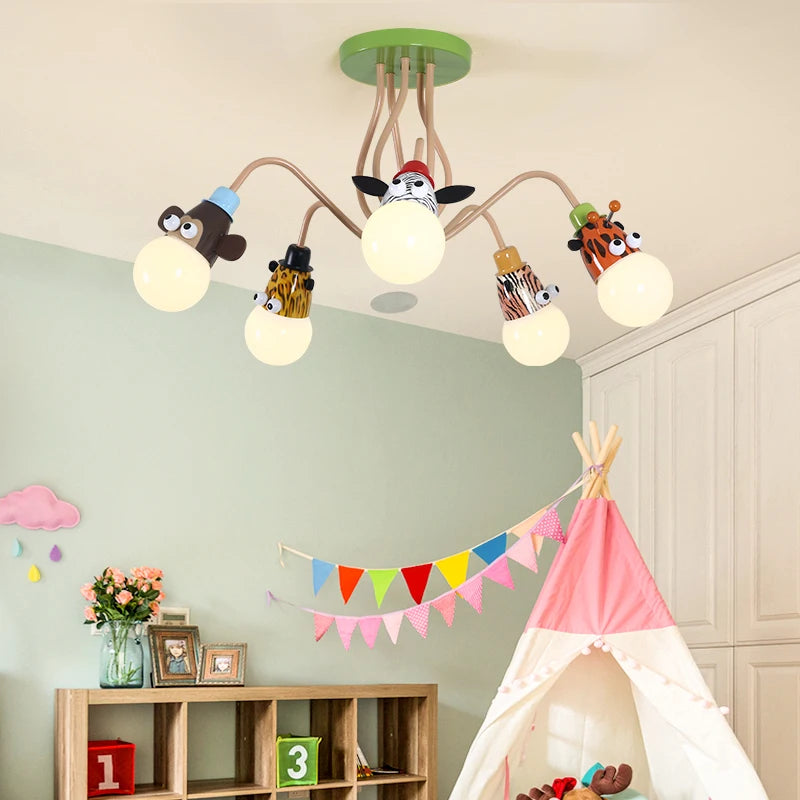 suspension moderne en forme de ballon pour enfants - vue 4 sur 12