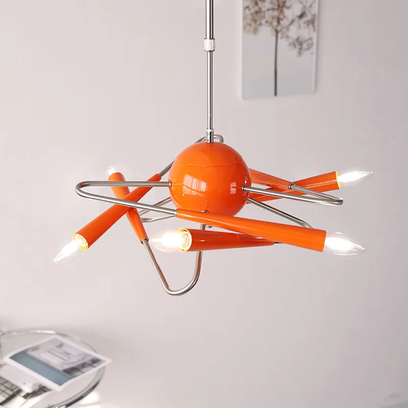 lustre post-moderne espace âge pour éclairage intérieur décoratif
