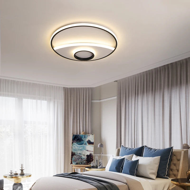 plafonnier design moderne pour éclairage intérieur polyvalent - vue 6 sur 12