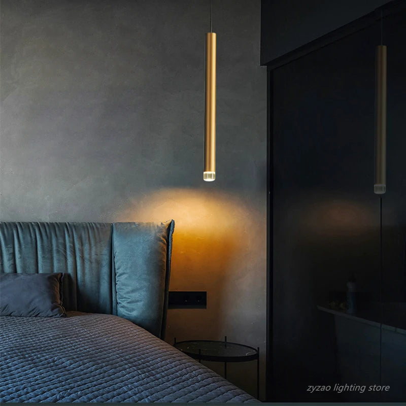 Luxury minimalist pendant light for modern interior decor - vue 4 sur 10
