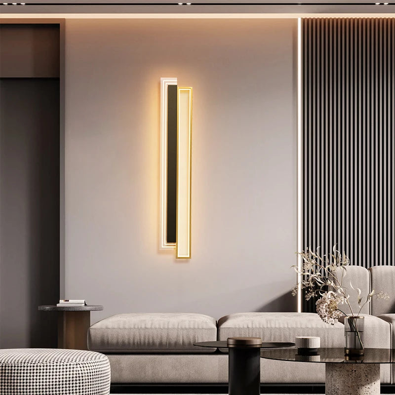 applique murale led moderne pour éclairage intérieur élégant - vue 4 sur 16