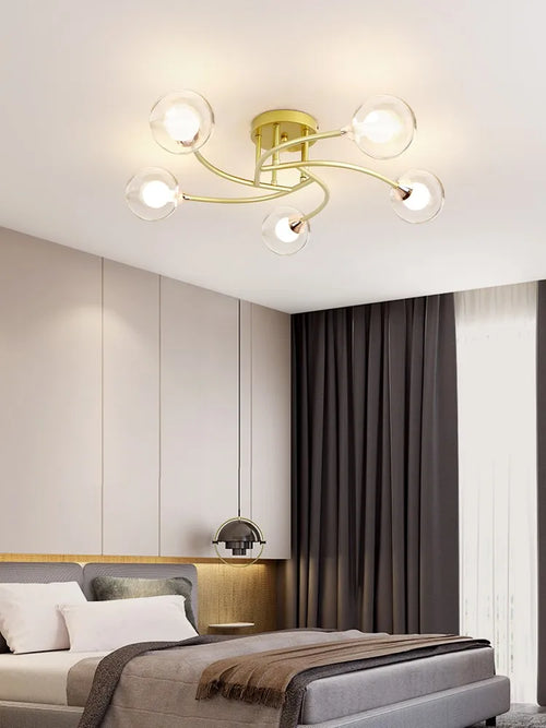 plafonniers modernes simples décoration nordique luminaire créatif