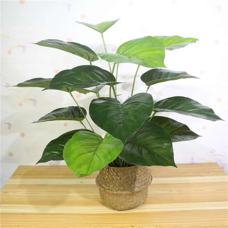 plantes artificielles tropicales monstera pour décoration intérieure - vue 6 sur 9