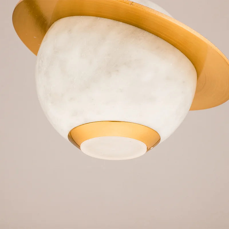 Suspension Scandinave Créatif Planétaire Lune Veilleuse Nordique Appartement Décoration LED Salle À Manger Table Petite Foule - vue 10 sur 9