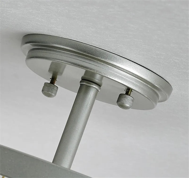 Modern luxury minimalist crystal ceiling light with creative elegant design - vue 6 sur 6