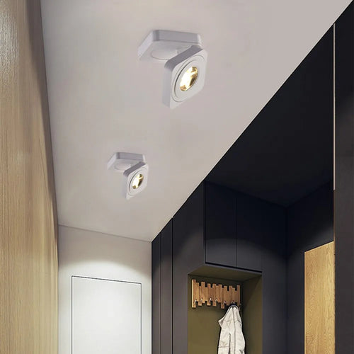 spot led pliable ultra mince rotatif 360 degrés éclairage modulable - vue 7 sur 6