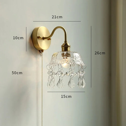 Applique murale LED cuivre moderne nordique - vue 21 sur 23