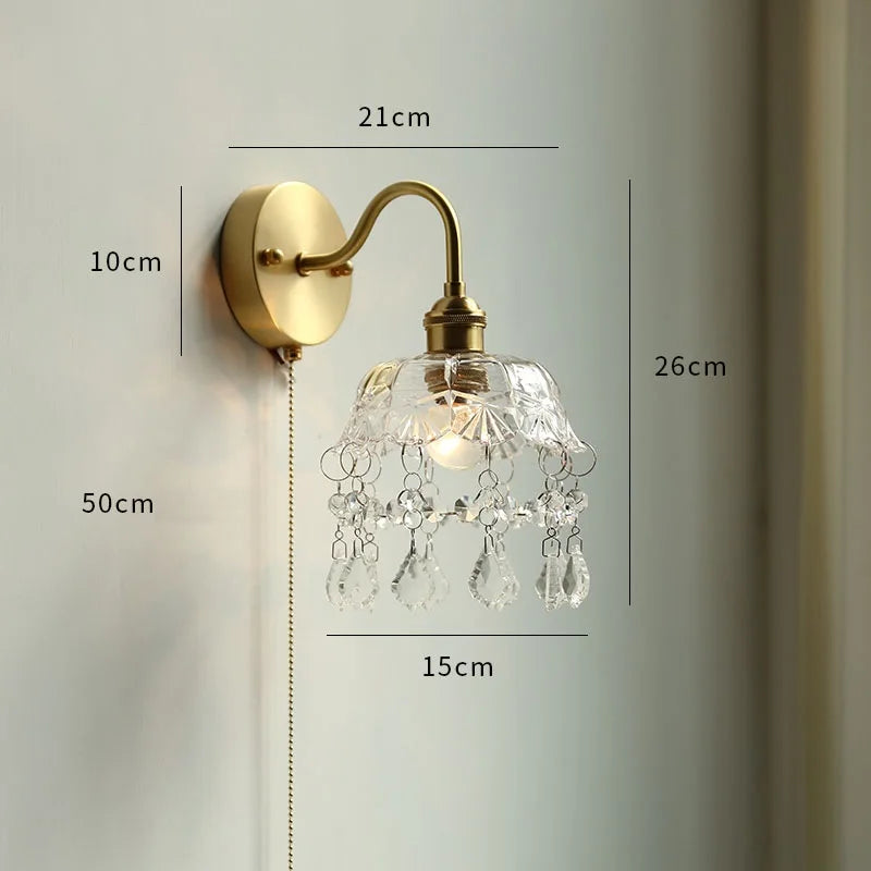 Applique murale LED cuivre moderne nordique - vue 20 sur 23