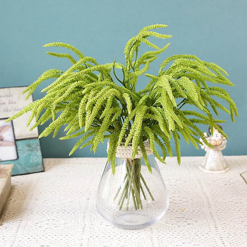 lot de 3 plantes artificielles en forme de larmes d amoureux - vue 5 sur 7
