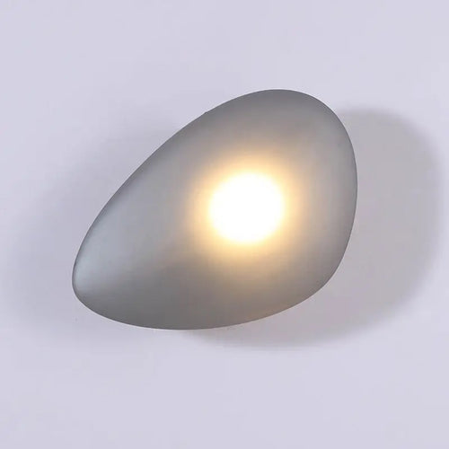 applique murale led galets verre moderne déco intérieur hotel couloir plafonnier éclairage