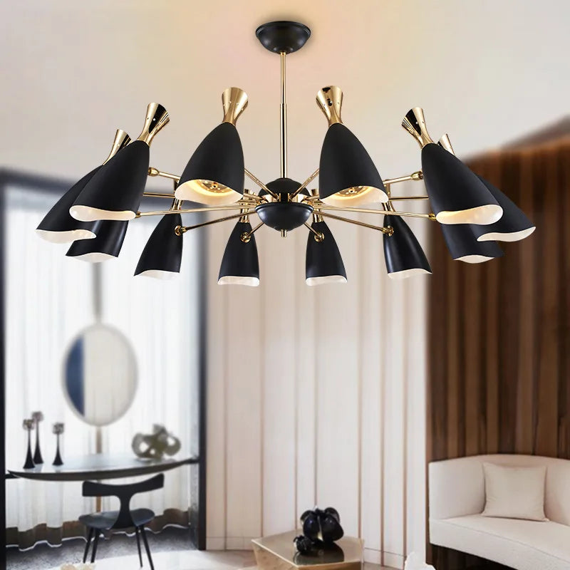 suspension moderne de luxe nordique pour décoration intérieure - vue 9 sur 8
