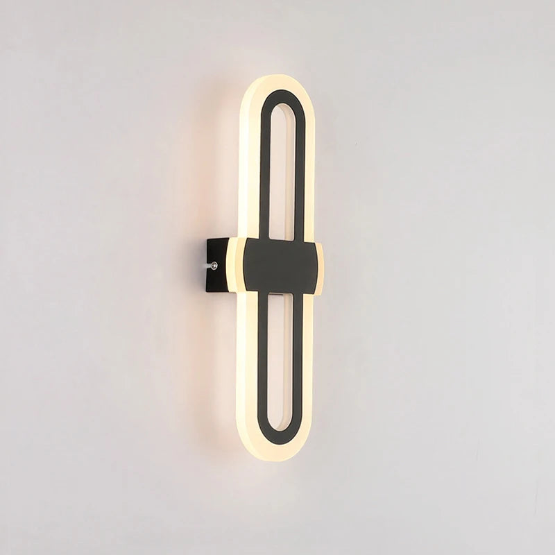 applique murale led moderne pour décoration allée couloir - vue 4 sur 6