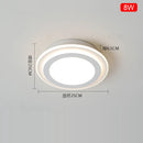 plafonnier nordique moderne à leds acrylique pour décoration intérieure