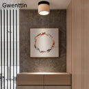 plafonnier à led en bois nordique moderne pour intérieur design
