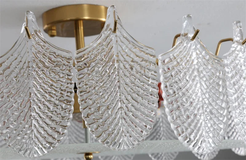 plafonnier en verre design moderne pour intérieur élégant - vue 6 sur 9