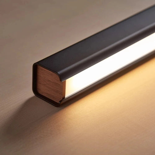 Lustre design moderne minimaliste personnalité barre à LED - vue 4 sur 6