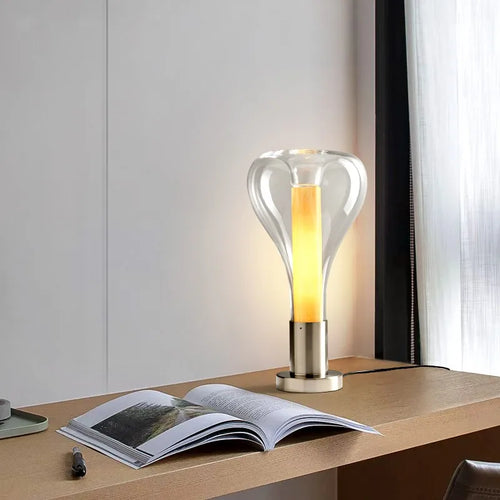 Modern nordic table lamp for minimalist interiors - vue 4 sur 8