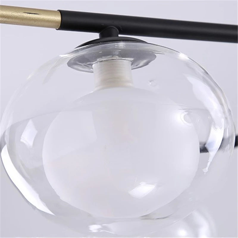 plafonniers nordiques simples luxe décoration maison luminaires suspendus - vue 7 sur 9