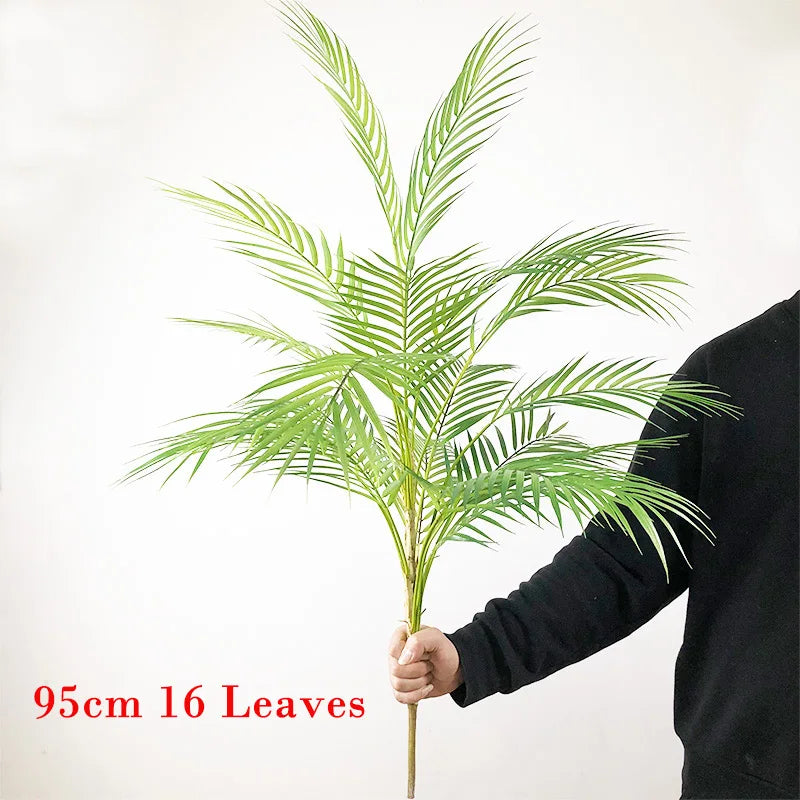 grand palmier artificiel plantes tropicales décoration intérieure et extérieure - vue 7 sur 13