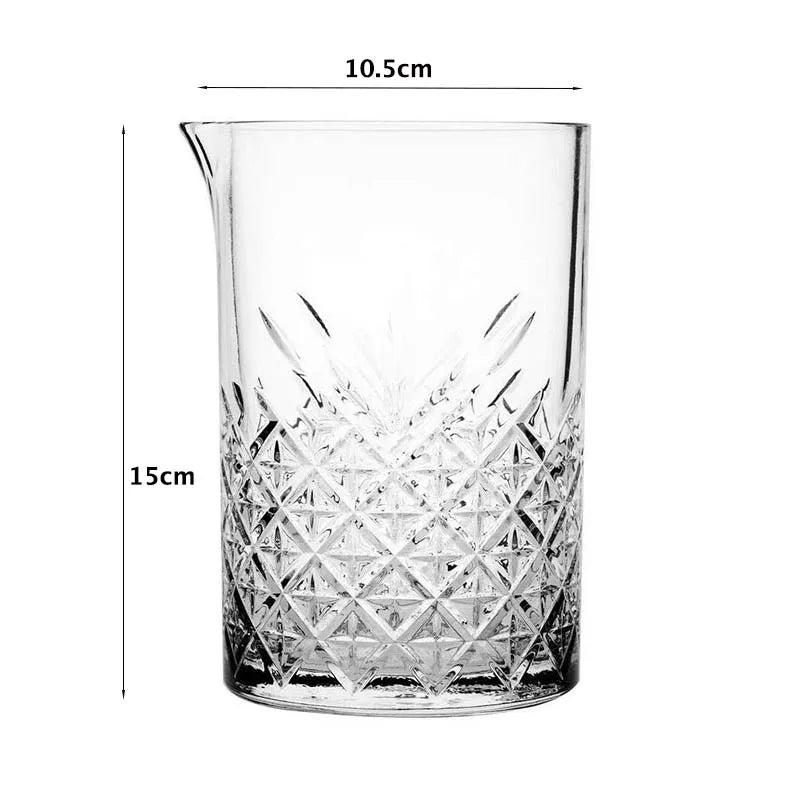 verre à cocktail clouté texturé 700 ml - vue 6 sur 7