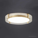 plafonnier en cuivre design moderne pour décoration intérieure créative