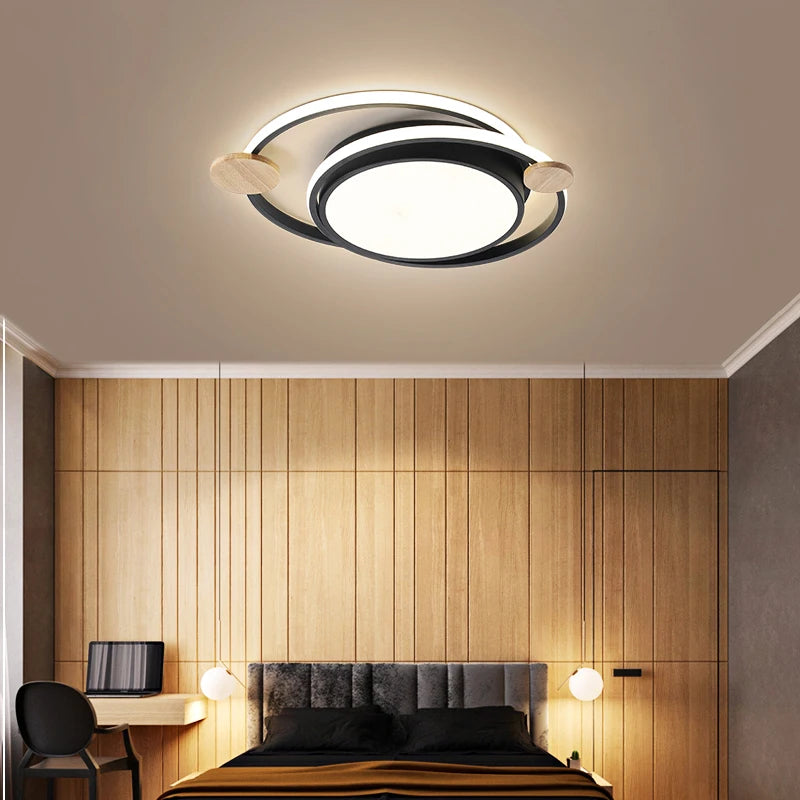 plafonnier led pour éclairage intérieur moderne et élégant - vue 2 sur 10